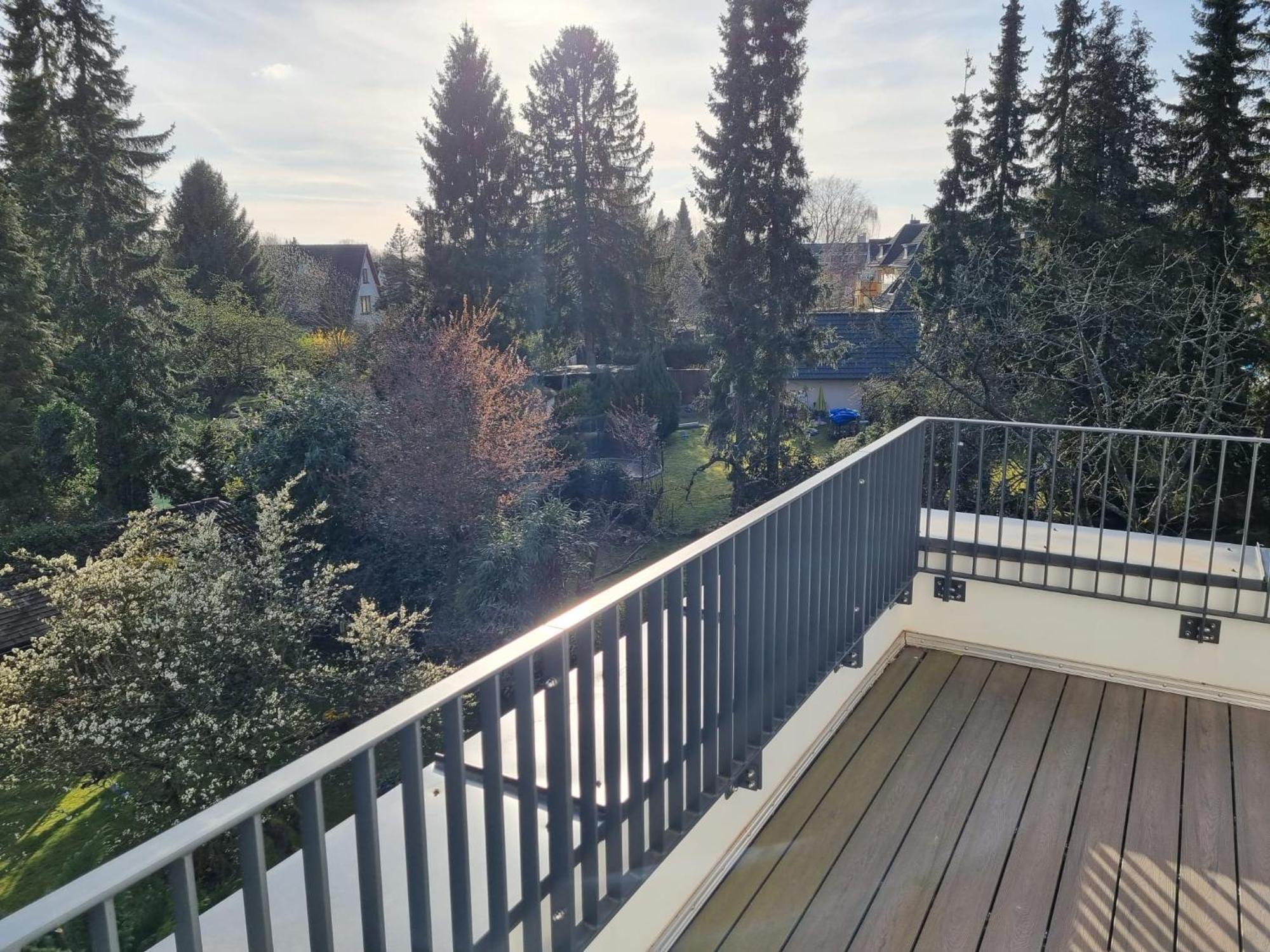 Stylische Penthouse Wohnung Hamburk Exteriér fotografie